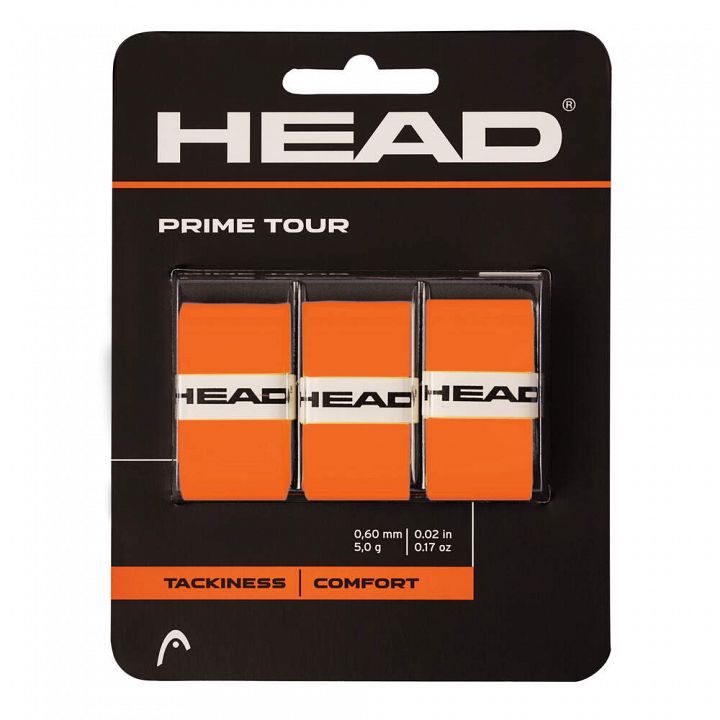 Head Prime Tour Overgrip 3Pack Orange